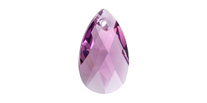 PRESTIGE 6106 28mm Pear-Shaped Pendant Iris