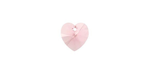 PRESTIGE 6228 10mm Heart Pendant Light Rose