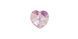 PRESTIGE 6228 14mm Heart Pendant Light Amethyst Shimmer