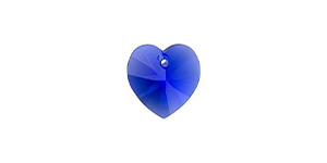 PRESTIGE 6228 14mm Heart Pendant Majestic Blue