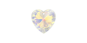 PRESTIGE 6228 18mm Heart Pendant Crystal AB