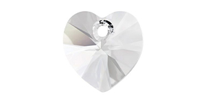 PRESTIGE 6228 28mm Heart Pendant Crystal