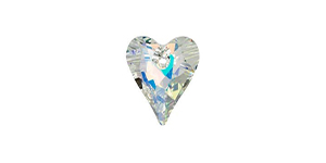 PRESTIGE 6240 17mm Wild Heart Pendant Crystal AB