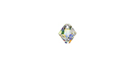 PRESTIGE 6328 6mm Bicone Pendant Crystal AB