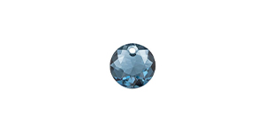 PRESTIGE 6430 8mm Classic Cut Pendant Montana Sapphire