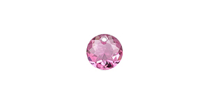 PRESTIGE 6430 8mm Classic Cut Pendant Rose