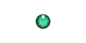 PRESTIGE 6430 8mm Classic Cut Pendant Majestic Green