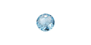 PRESTIGE 6430 10mm Classic Cut Pendant Aquamarine