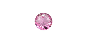 PRESTIGE 6430 10mm Classic Cut Pendant Rose