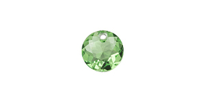 PRESTIGE 6430 10mm Classic Cut Pendant Peridot