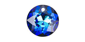 PRESTIGE 6430 14mm Classic Cut Pendant Crystal Bermuda Blue