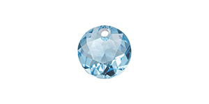 PRESTIGE 6430 14mm Classic Cut Pendant Aquamarine