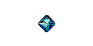 PRESTIGE 6431 9mm Princess Cut Pendant Crystal Bermuda Blue