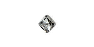 PRESTIGE 6431 9mm Princess Cut Pendant Crystal Silver Night