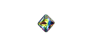 PRESTIGE 6431 9mm Princess Cut Pendant Crystal Vitrail Medium