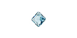 PRESTIGE 6431 9mm Princess Cut Pendant Aquamarine