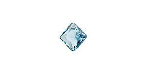 PRESTIGE 6431 9mm Princess Cut Pendant Aquamarine