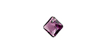 PRESTIGE 6431 9mm Princess Cut Pendant Amethyst