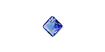 PRESTIGE 6431 9mm Princess Cut Pendant Sapphire