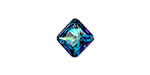 PRESTIGE 6431 12mm Princess Cut Pendant Crystal Bermuda Blue