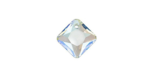 PRESTIGE 6431 12mm Princess Cut Pendant Crystal Shimmer