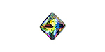 PRESTIGE 6431 12mm Princess Cut Pendant Crystal Vitrail Medium