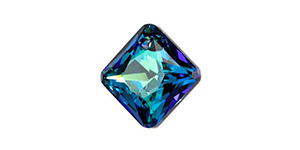 PRESTIGE 6431 16mm Princess Cut Pendant Crystal Bermuda Blue