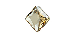 PRESTIGE 6431 16mm Princess Cut Pendant Crystal Golden Shadow