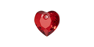 PRESTIGE 6432 8mm Heart Cut Pendant Siam