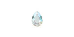 PRESTIGE 6433 9mm Pear Cut Pendant Crystal Shimmer