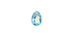 PRESTIGE 6433 9mm Pear Cut Pendant Aquamarine Shimmer