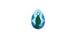 PRESTIGE 6433 12mm Pear Cut Pendant Emerald Shimmer