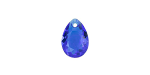 PRESTIGE 6433 12mm Pear Cut Pendant Majestic Blue