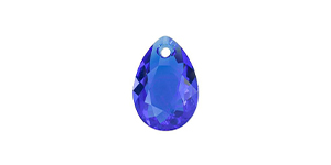 PRESTIGE 6433 16mm Pear Cut Pendant Majestic Blue