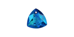 PRESTIGE 6434 14.5mm Trilliant Cut Pendant Crystal Bermuda Blue