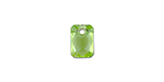 PRESTIGE 6435 9mm Emerald Cut Pendant Peridot