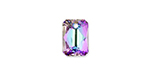 PRESTIGE 6435 12mm Emerald Cut Pendant Crystal Vitrail Light with Protective Coating