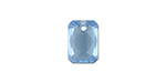 PRESTIGE 6435 12mm Emerald Cut Pendant Aquamarine