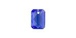 PRESTIGE 6435 12mm Emerald Cut Pendant Sapphire