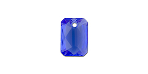 PRESTIGE 6435 12mm Emerald Cut Pendant Sapphire