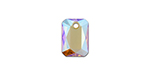 PRESTIGE 6435 12mm Emerald Cut Pendant Light Colorado Topaz Shimmer