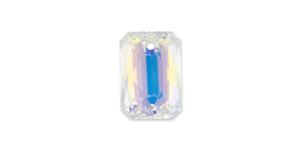 PRESTIGE 6435 16mm Emerald Cut Pendant Crystal AB