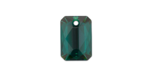 PRESTIGE 6435 16mm Emerald Cut Pendant Emerald Shimmer