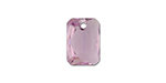 PRESTIGE 6435 16mm Emerald Cut Pendant Light Amethyst