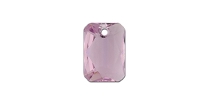 PRESTIGE 6435 16mm Emerald Cut Pendant Light Amethyst