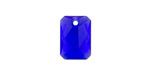 PRESTIGE 6435 16mm Emerald Cut Pendant Majestic Blue