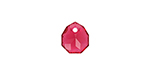 PRESTIGE 6436 9mm Majestic Pendant Scarlet