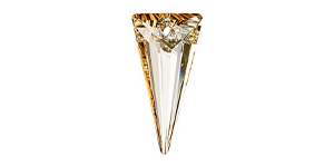 PRESTIGE 6480 28mm Spike Pendant Crystal Golden Shadow