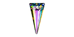 PRESTIGE 6480 28mm Spike Pendant Crystal Vitrail Medium with Protective Coating