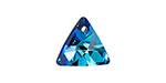 PRESTIGE 6628 16mm Mini Triangle Pendant Crystal Bermuda Blue